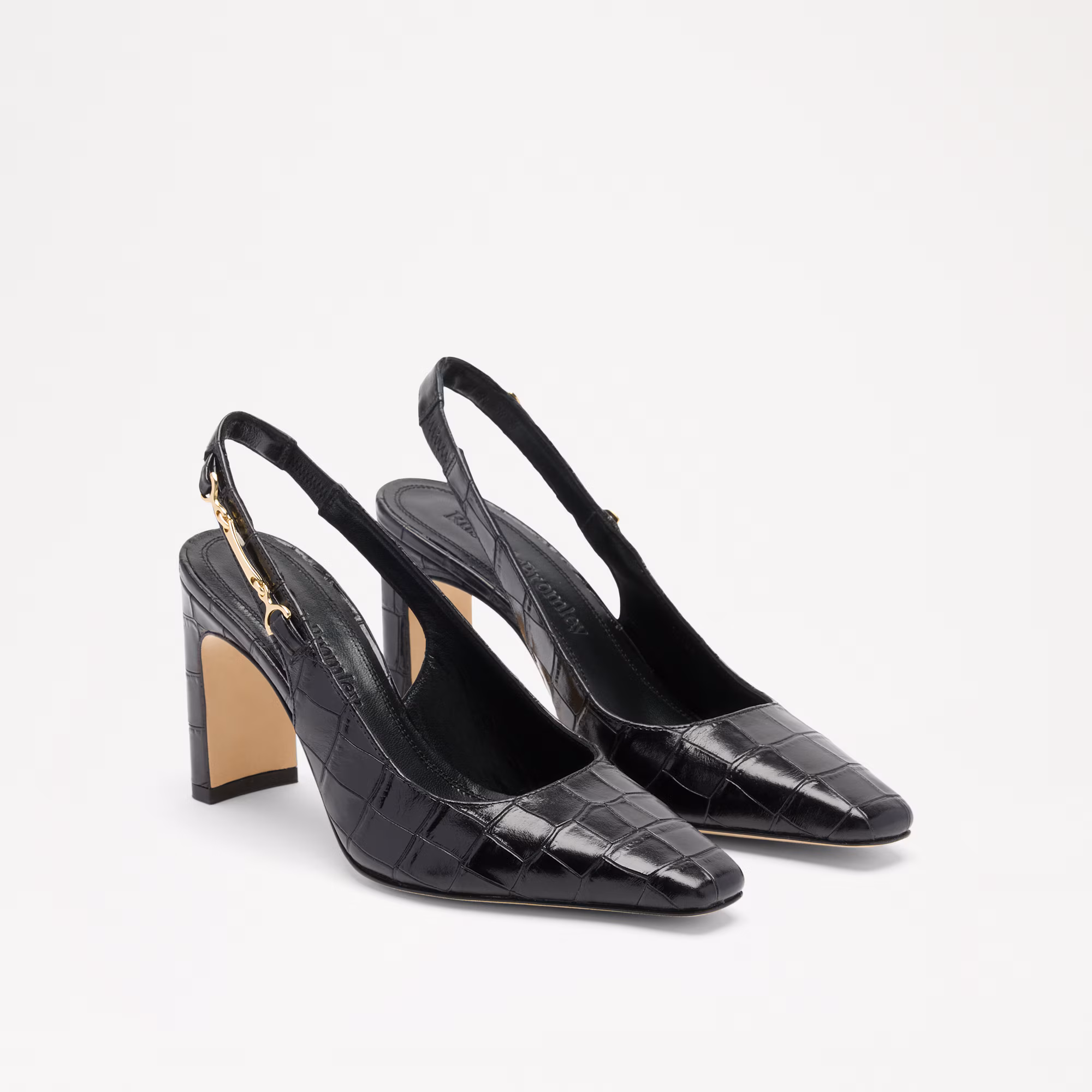 Marley Slingback<br>Heeled Snaffle Slingback