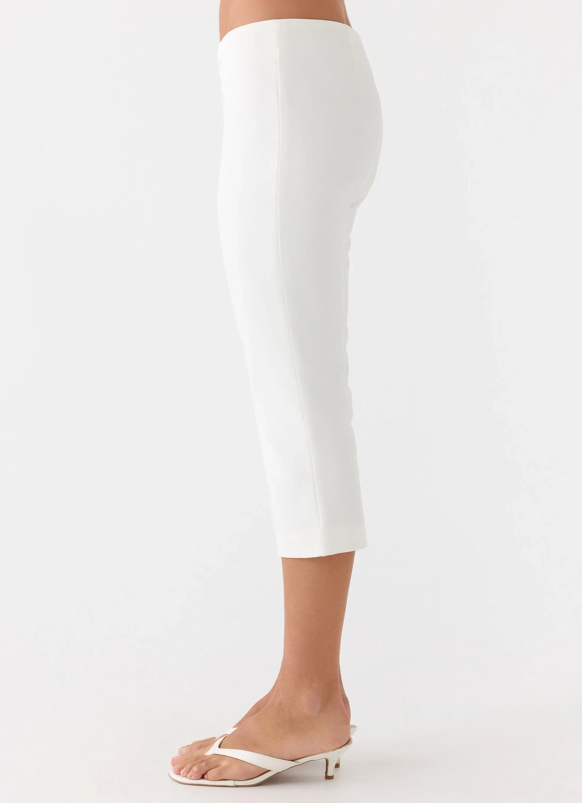 Andrea Pants - White