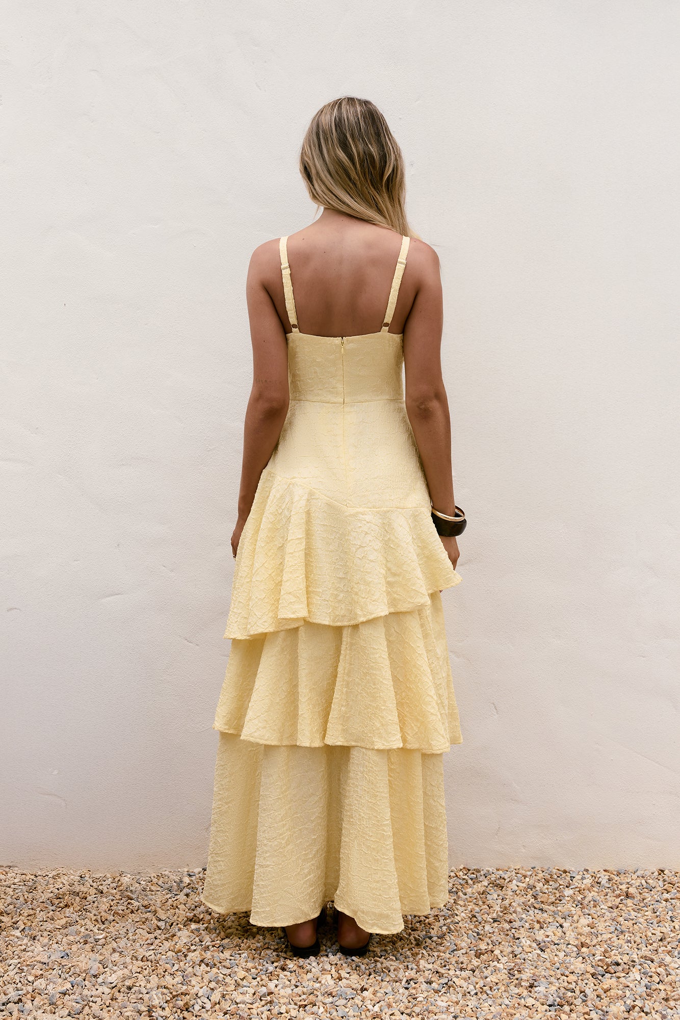 Oh Sunflower Dreams Maxi Dress Yellow - luluinthesky