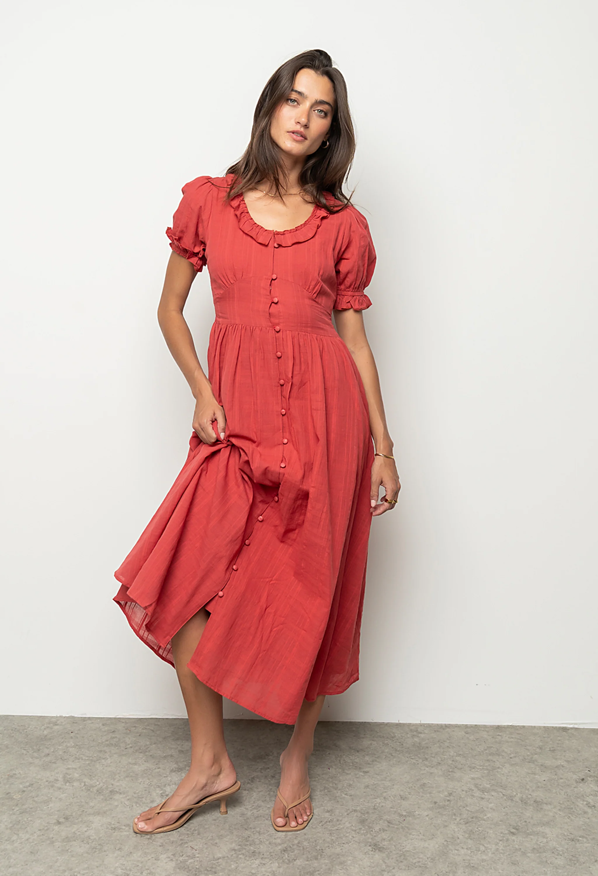 Demi Maxi Dress in Rose - FINAL SALE
