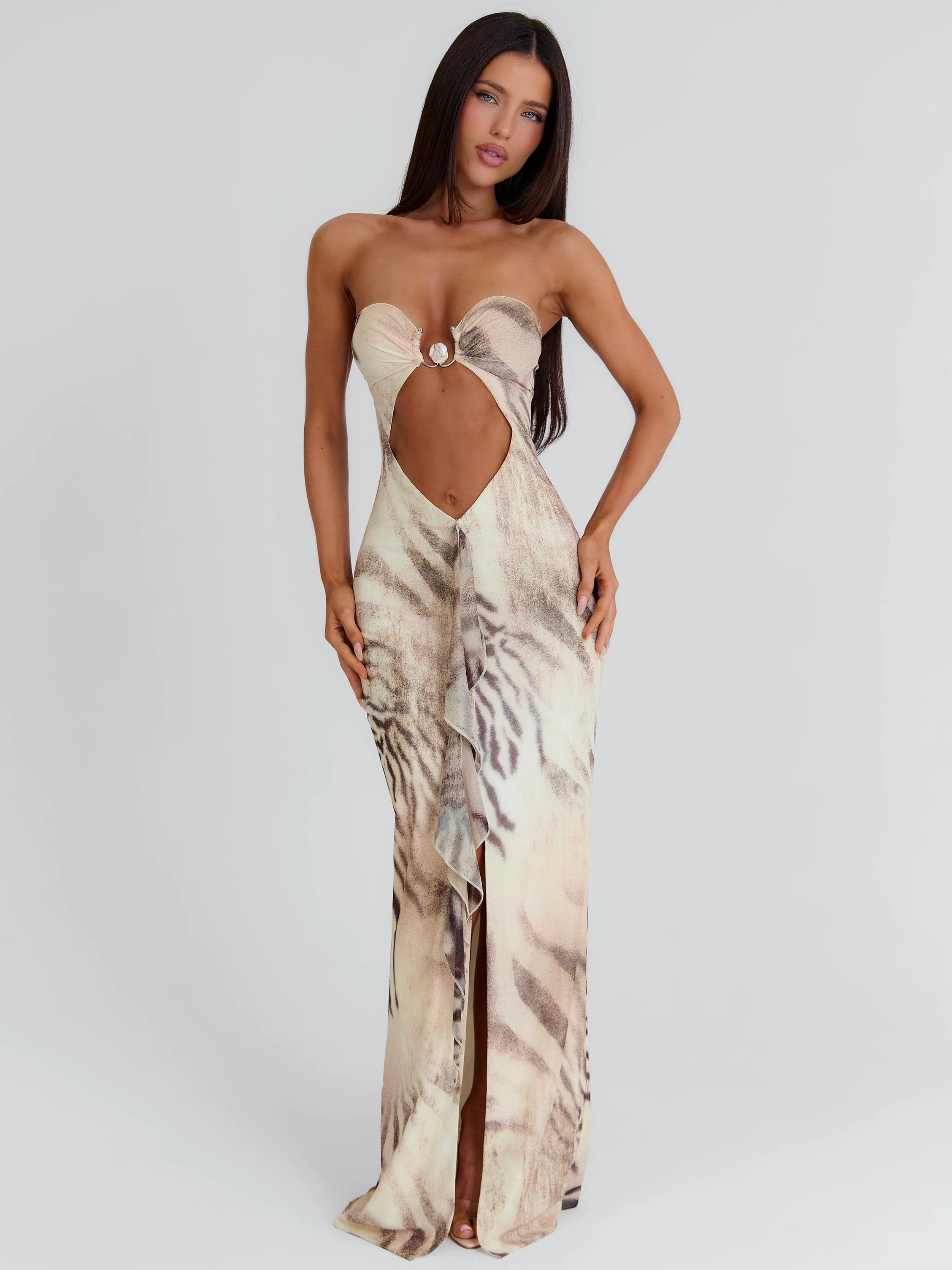 Emel Maxi Dress Kaya - luluinthesky