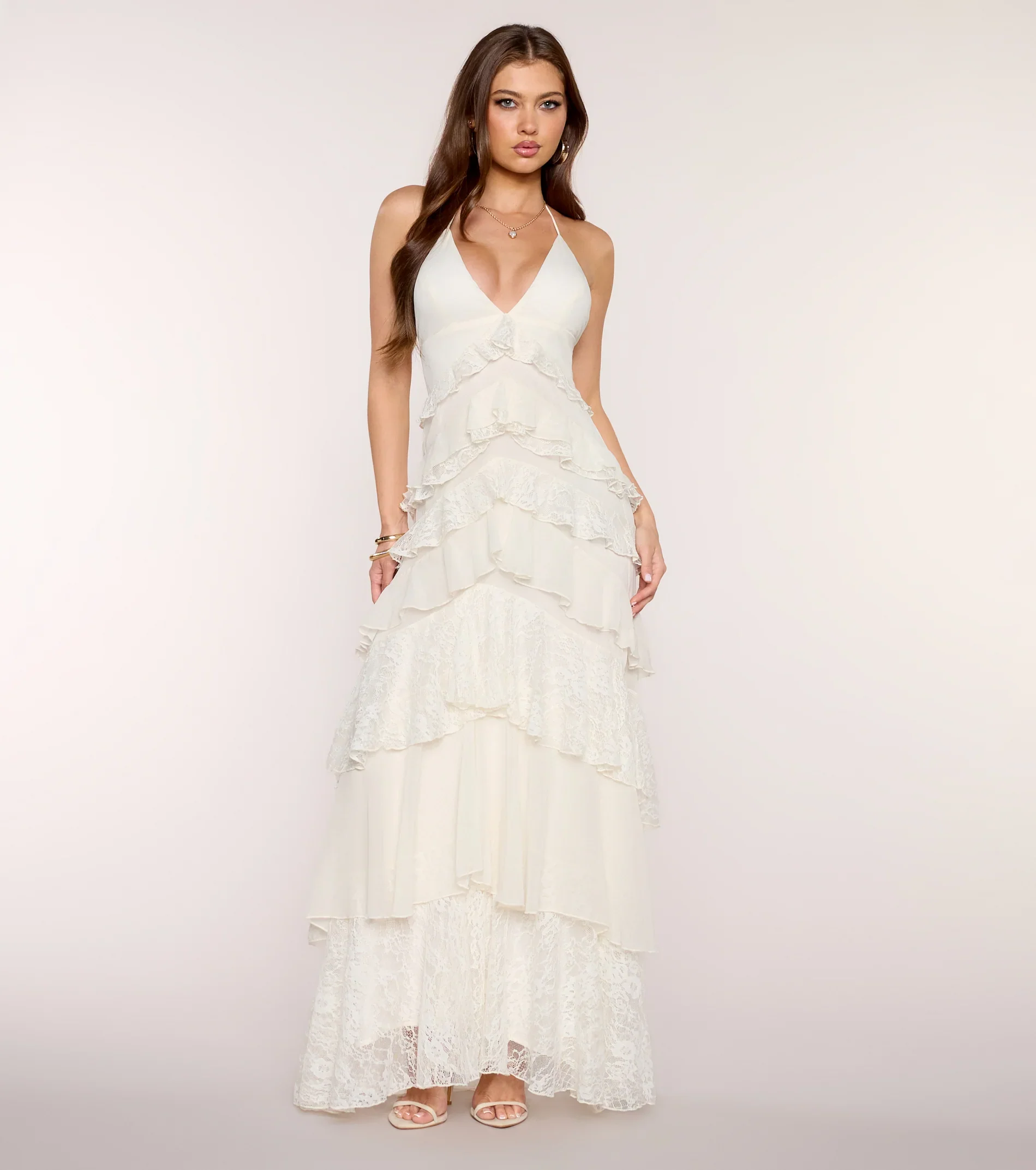 Juliette Chiffon Lace Formal Dress