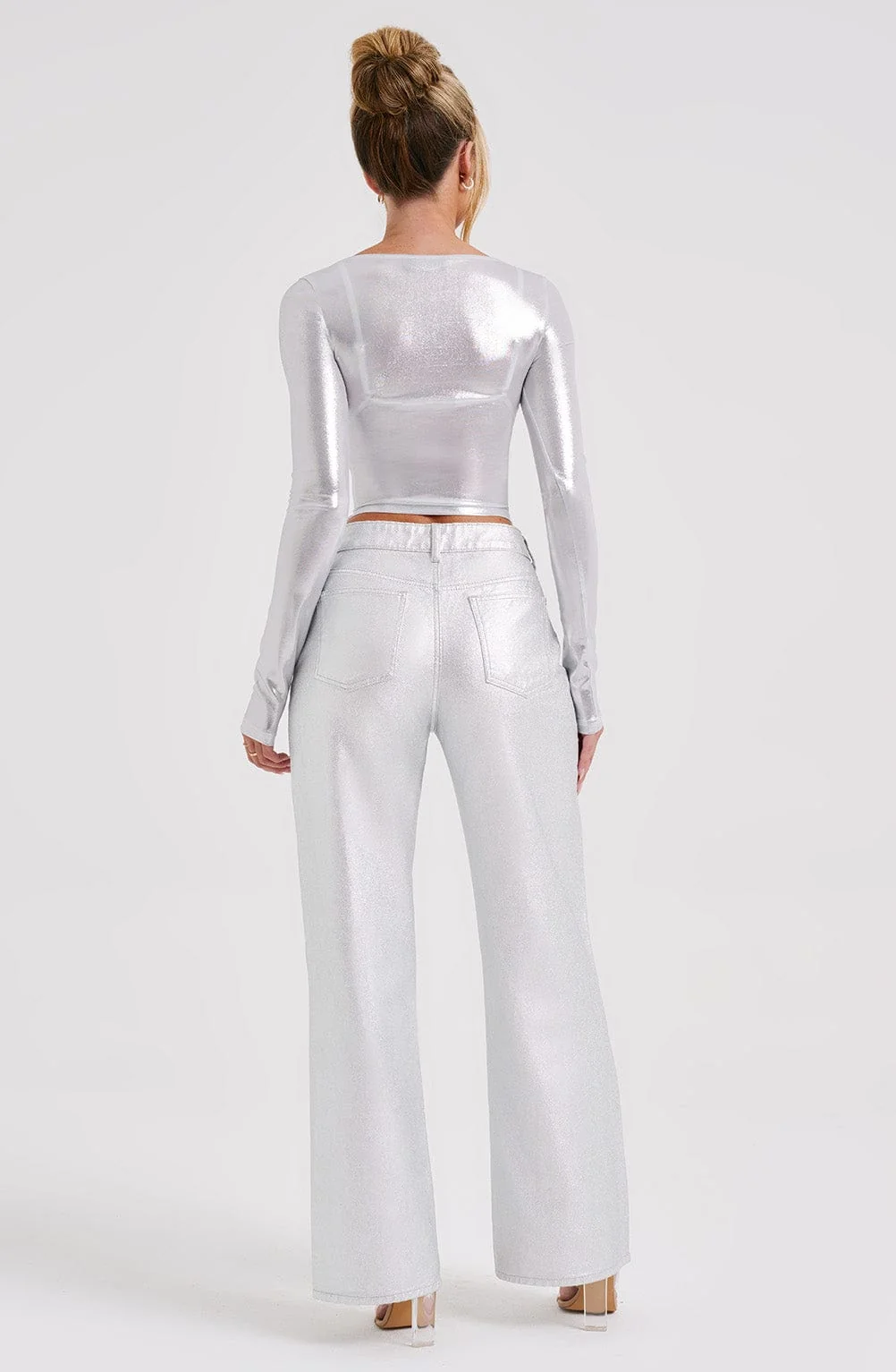 Cassidy Pant - Silver