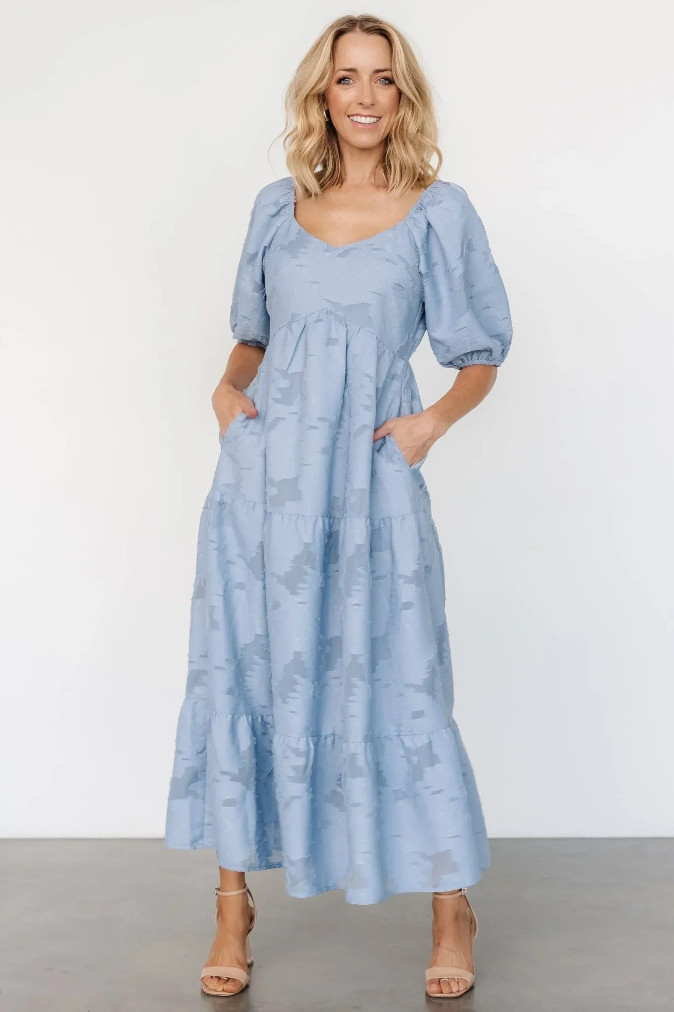 Hayward Dress | Dusty Blue