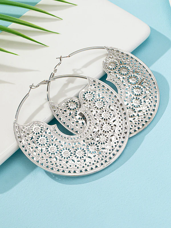 Geometric Drop Earrings