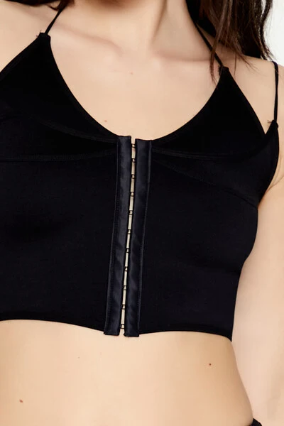 Seamless Halter Cropped Cami
