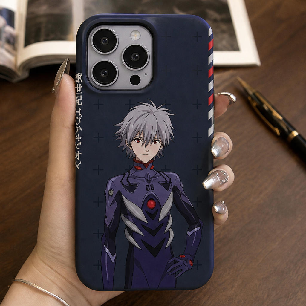 Evangelion Custom Character Phone Case - Kaworu Nagisa