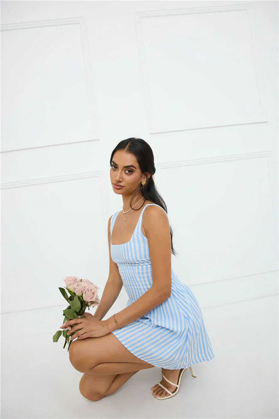 Gleaming Daylight Mini Dress
