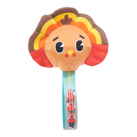 Turkey Tug Parade Durable Super Chewer Tug Dog Toy