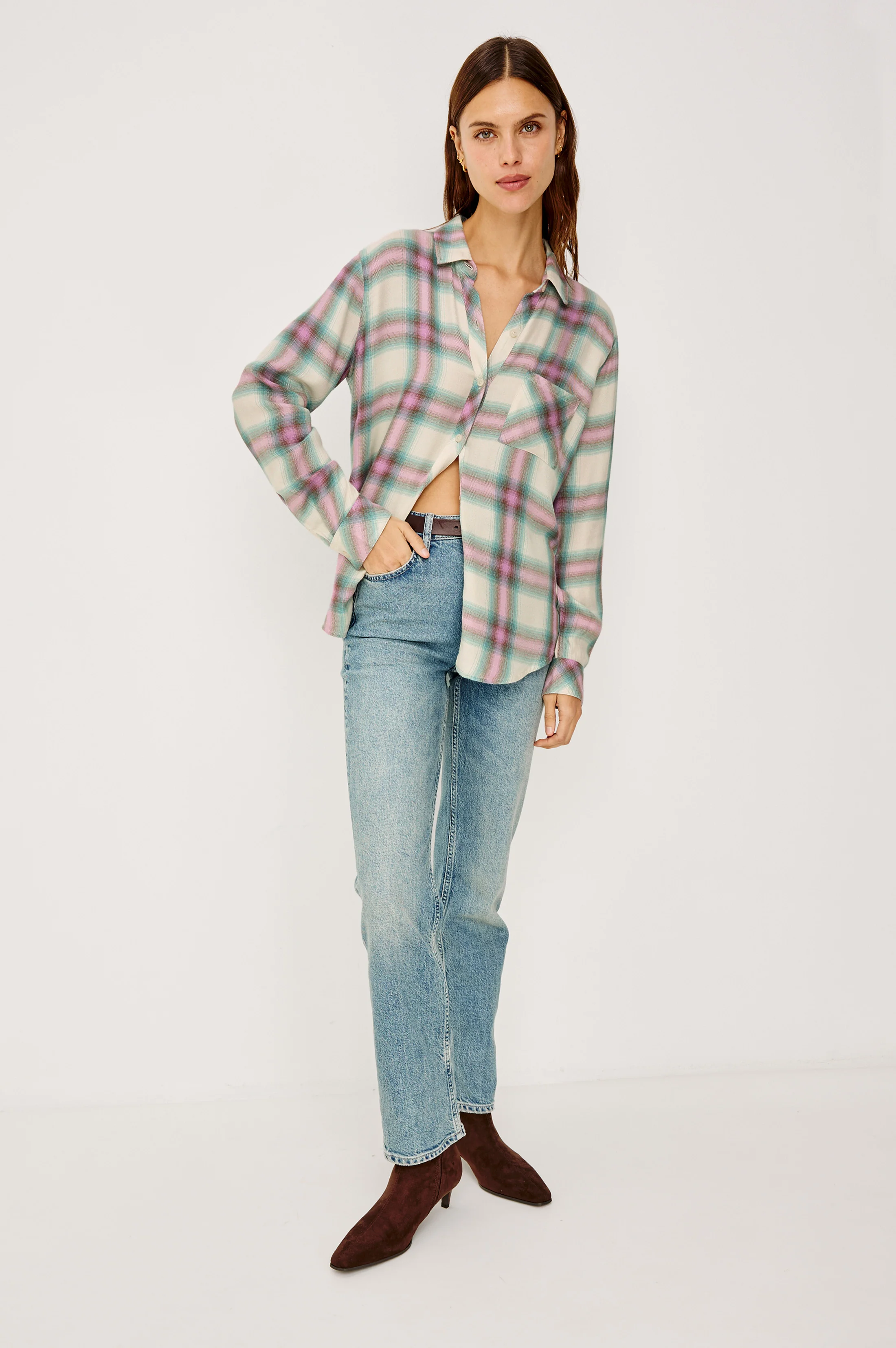 Hunter Shirt - Periwinkle Blue