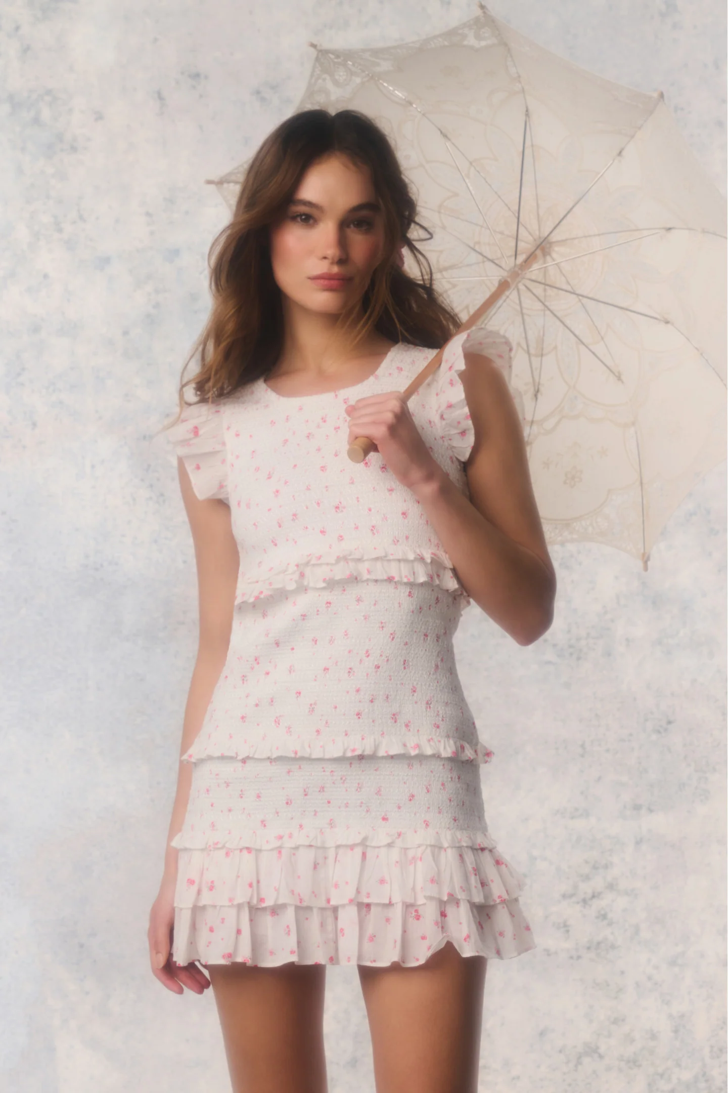 Re-Edition Aveline Cotton Mini Dress