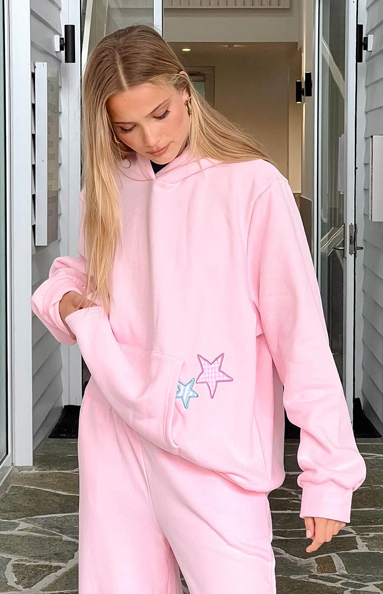 P.MAYO Pink Star Hoodie