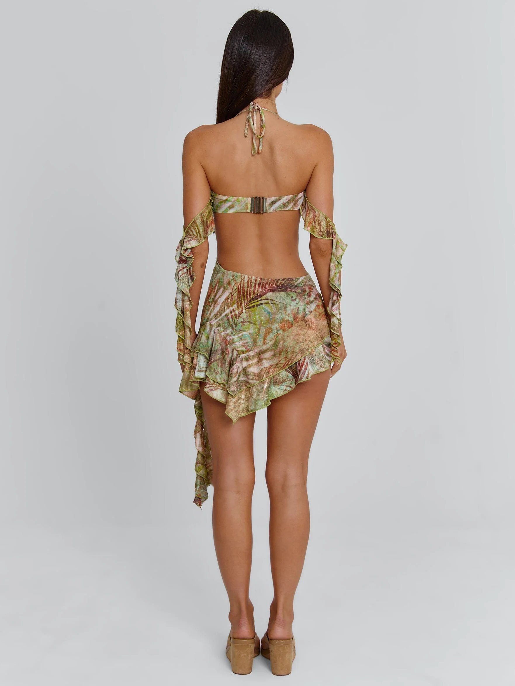 Lola Mini Dress Lagrono Sage