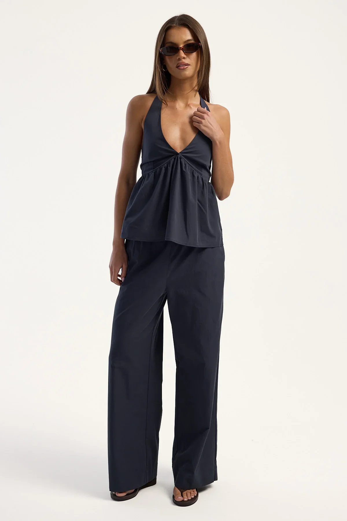 Perfect Stranger Zola Halter Top Ink