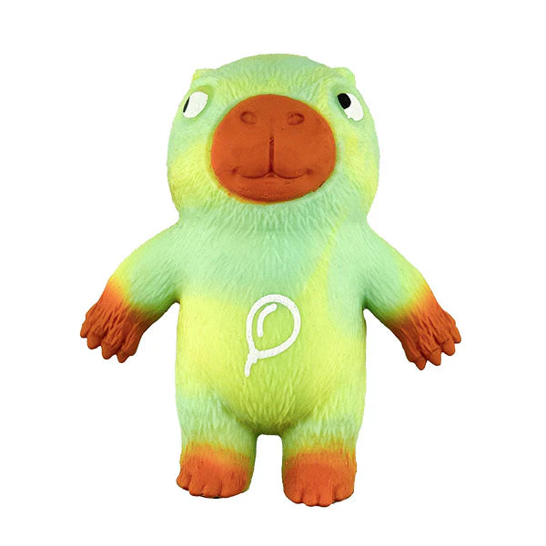 StretchaPalz Tie Dye Capy Buddies Capybara Fidget Squishy Toy (1pc) Color Ships Assorted