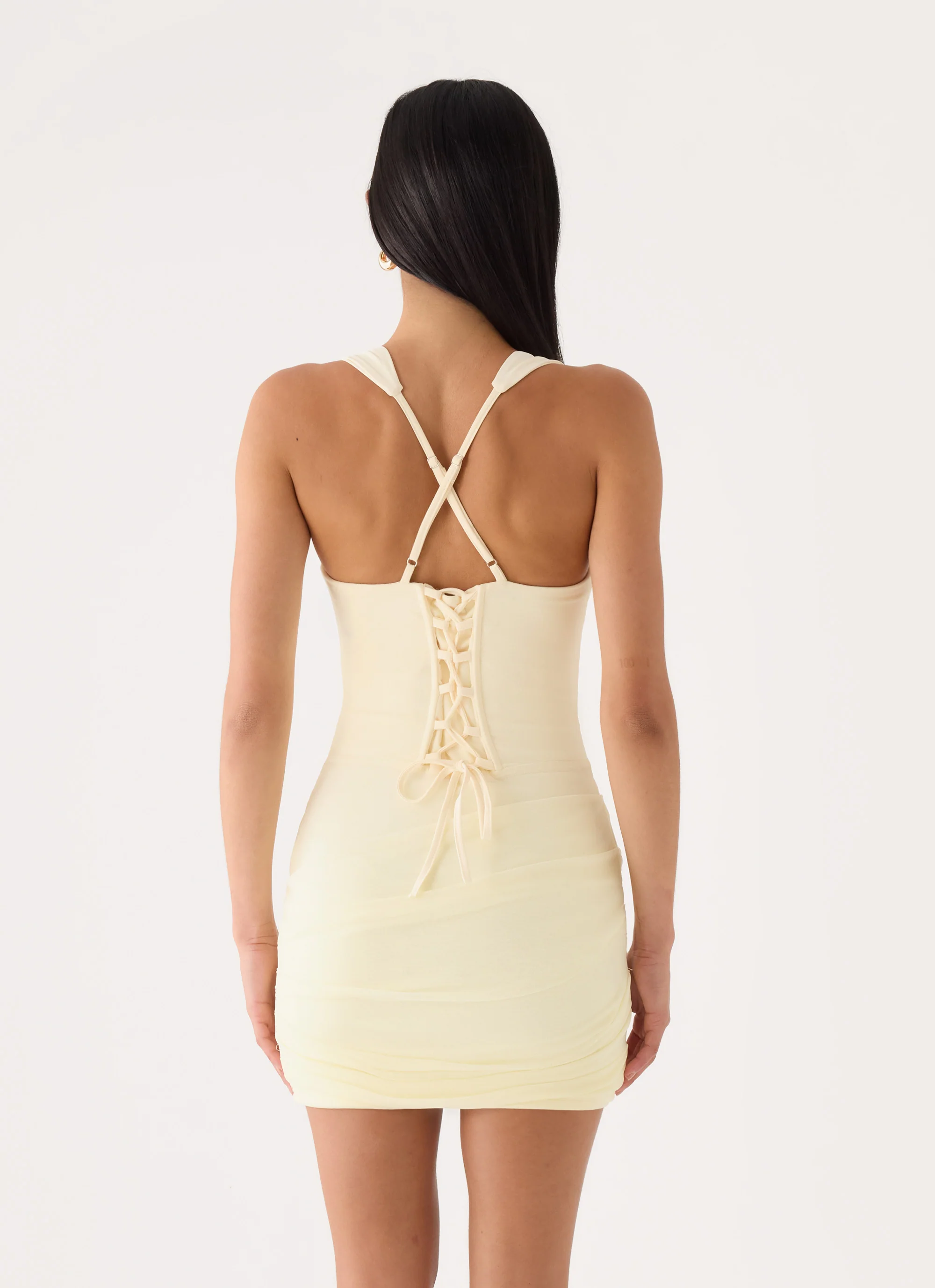 Carmellae Mini Dress - Yellow