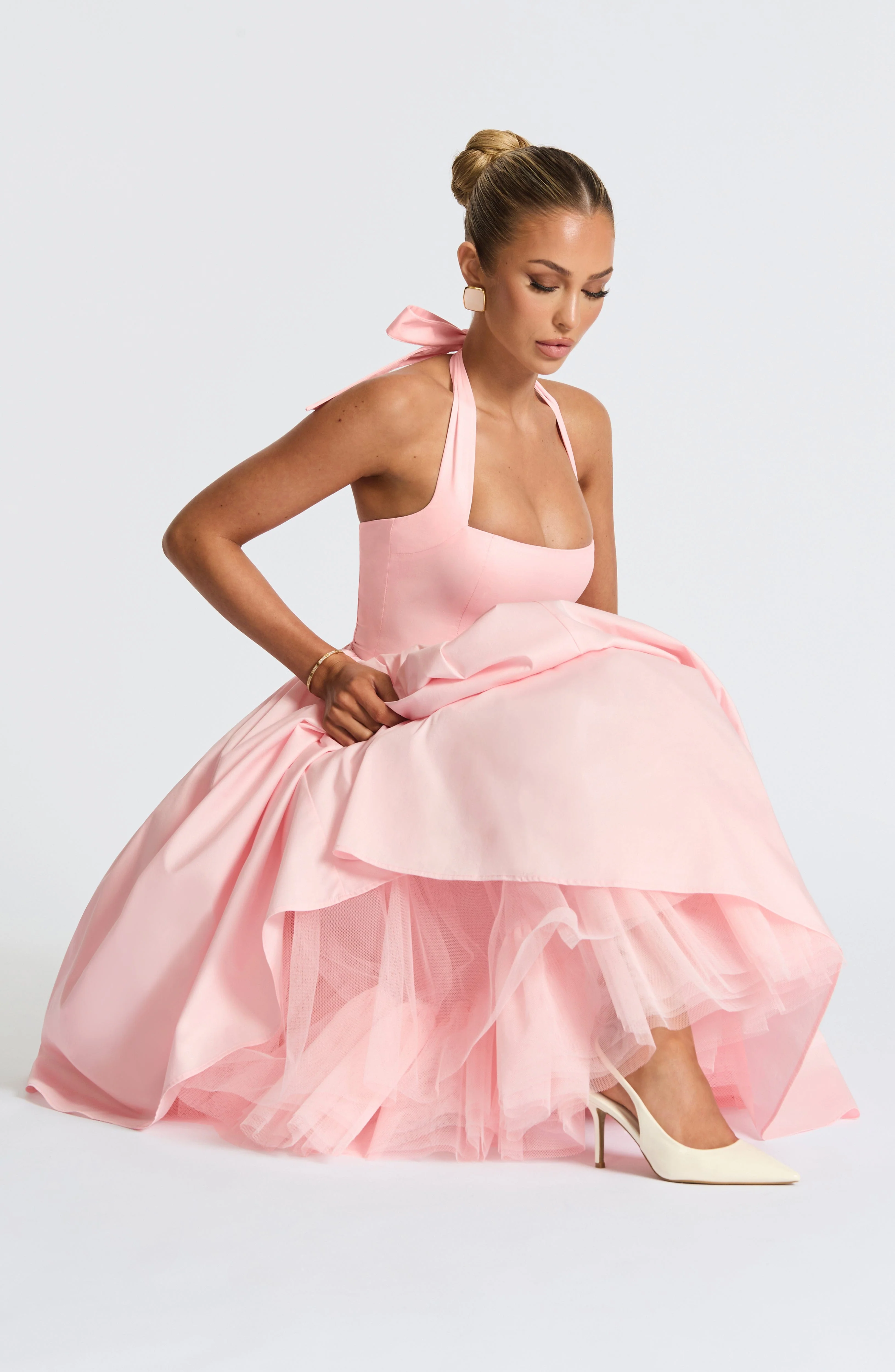 Cressida Midi Dress - Blush