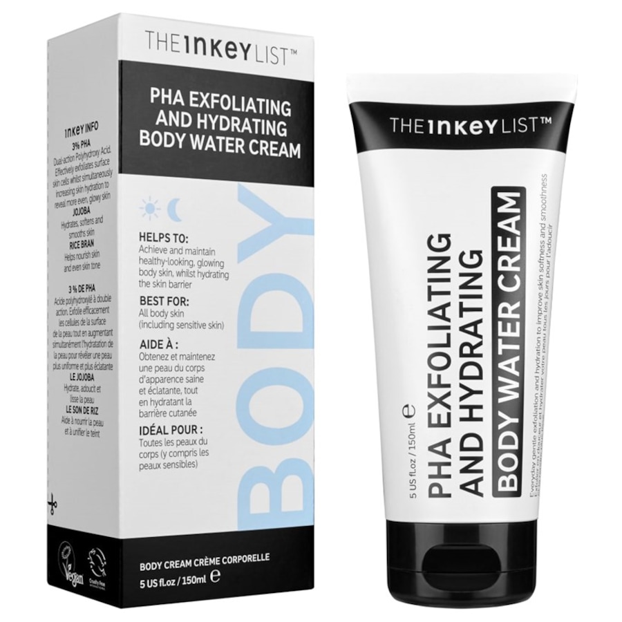The INKEY List Kremy i balsamy PHA Exfoliating And Hydrating Body Water Cream