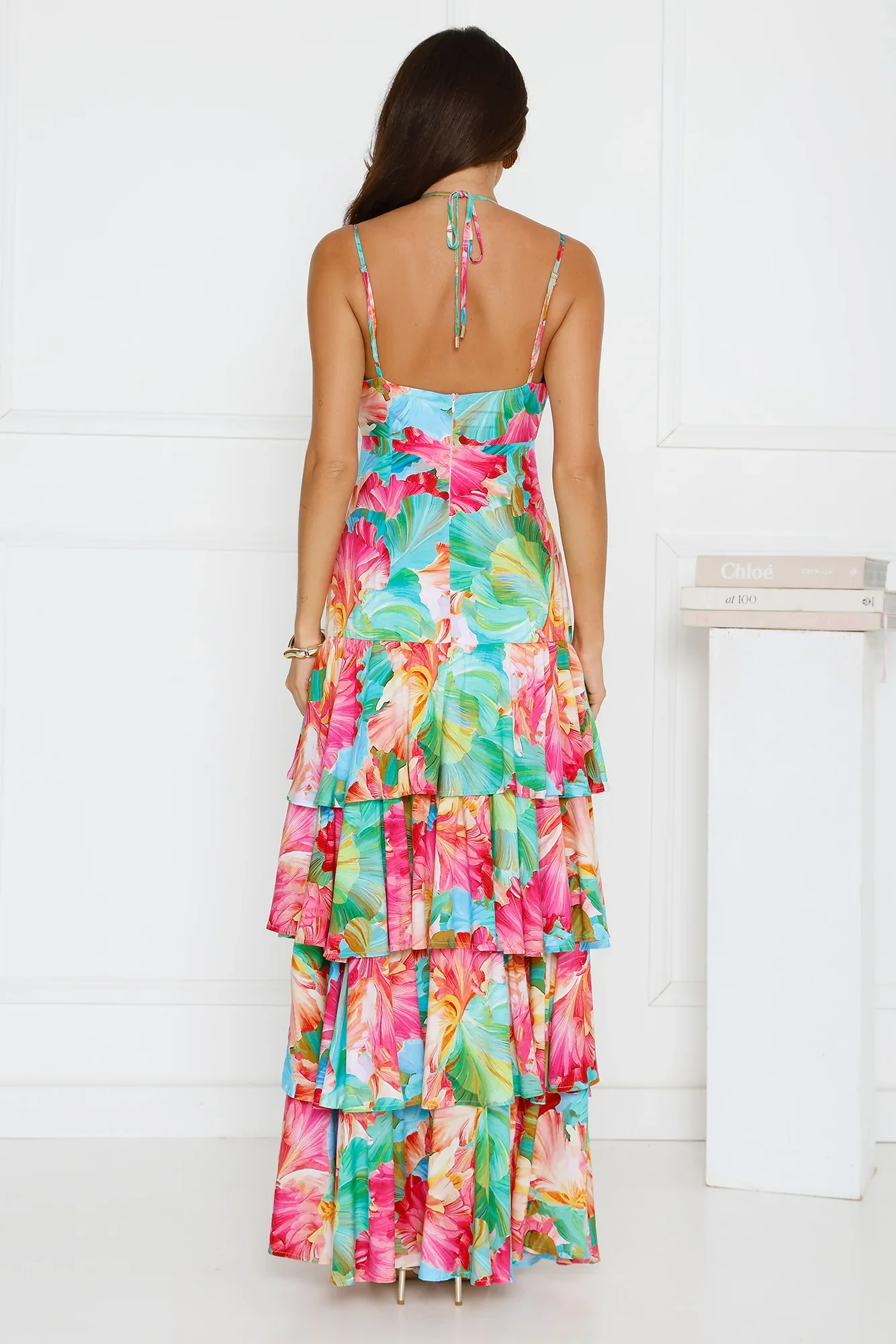 Fiesta In Paradise Maxi Dress Floral