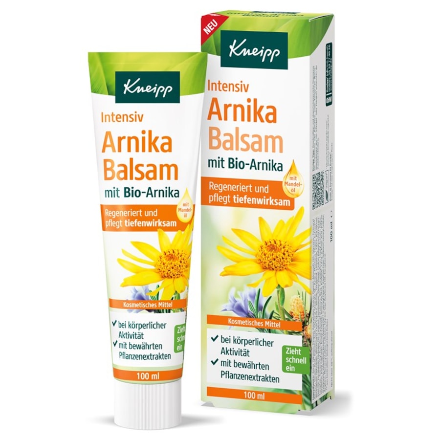 Kneipp Pielęgnacja ciała Intensywny balsam z arniką Organiczna arnika