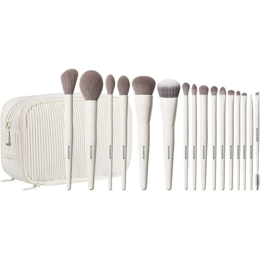 Morphe Zestaw pędzli do oczu Ready, Set, Pro 16-Piece Brush Set
