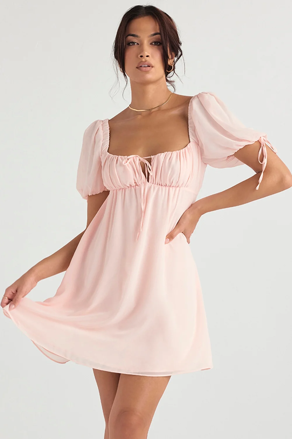 pink quartz mini dress - sale