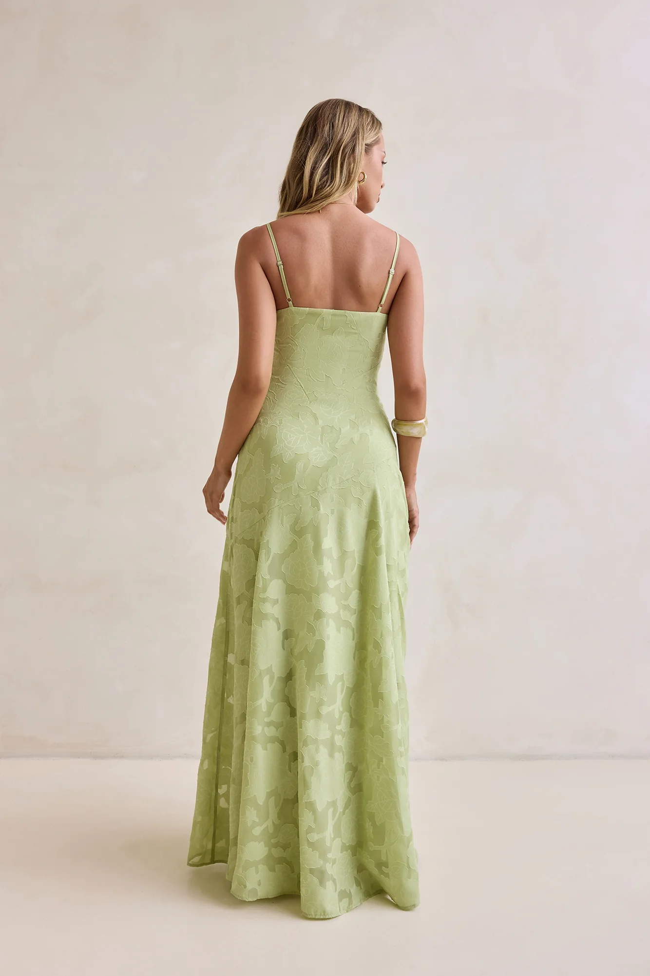 Dancing Spark Maxi Dress Sage - luluinthesky