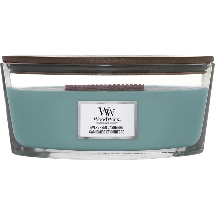 WoodWick Świece zapachowe Ellipse Evergreen Cahsmere
