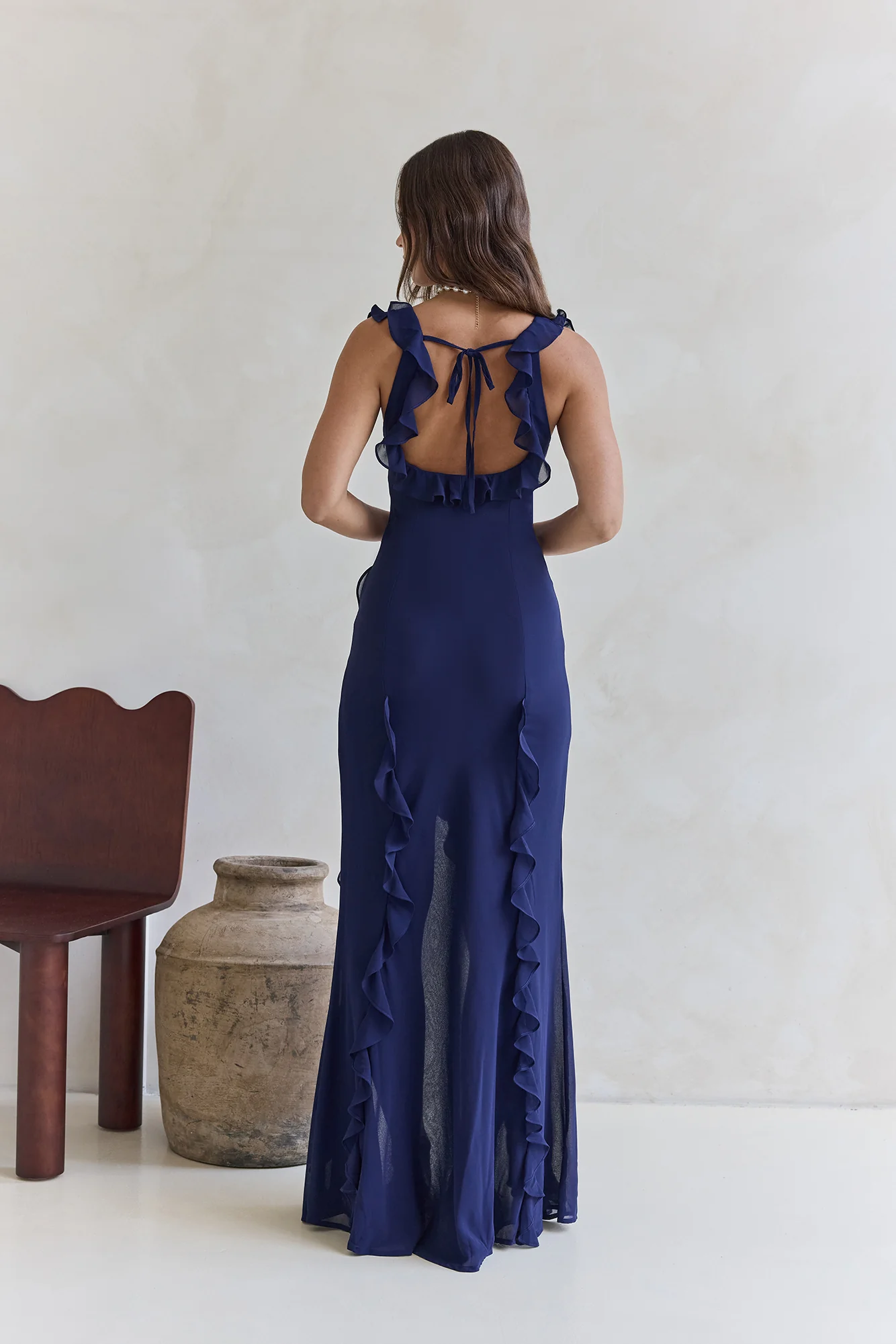 All Night Affair Maxi Dress Ink