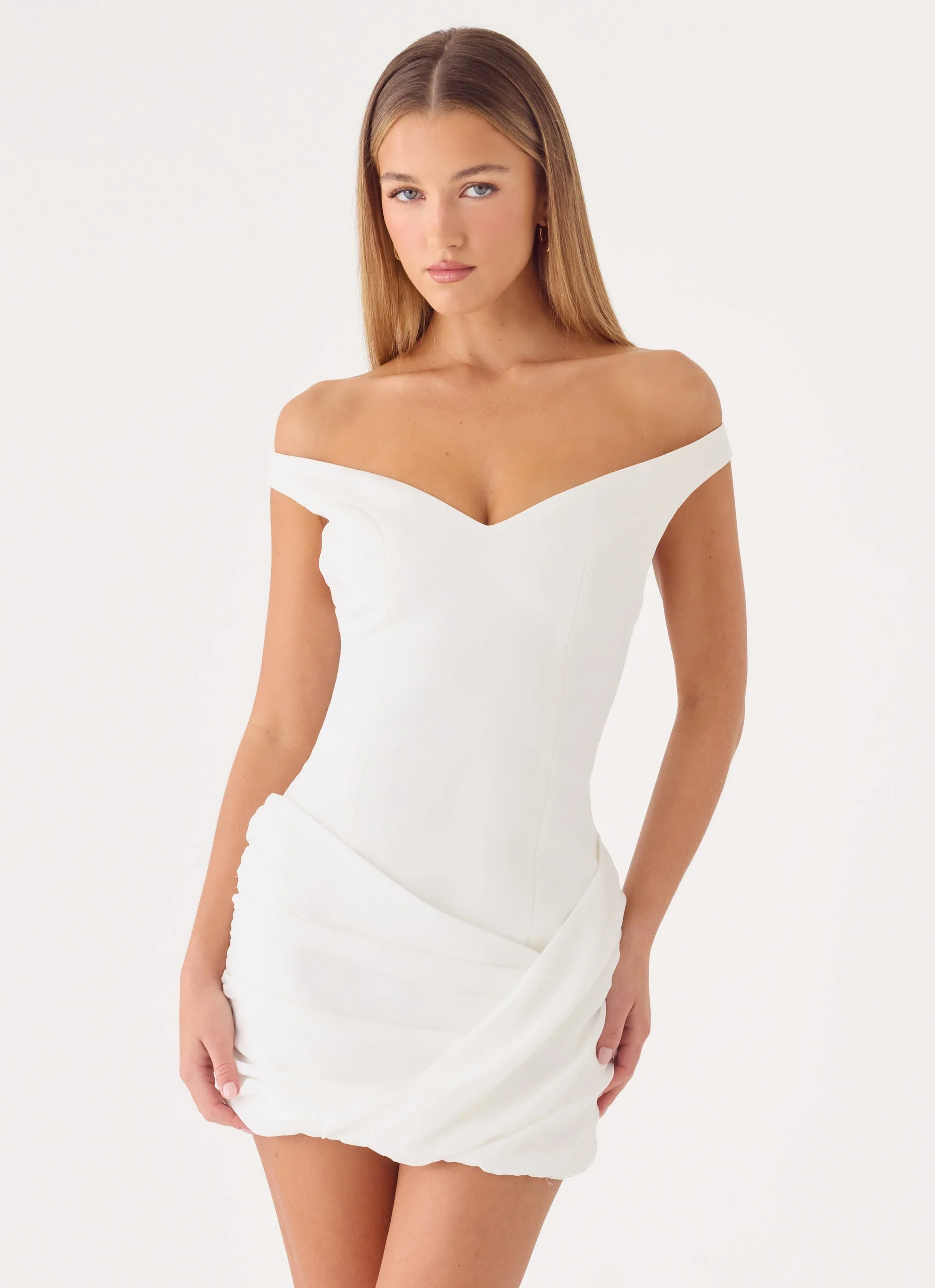 Marlene Mini Dress - White