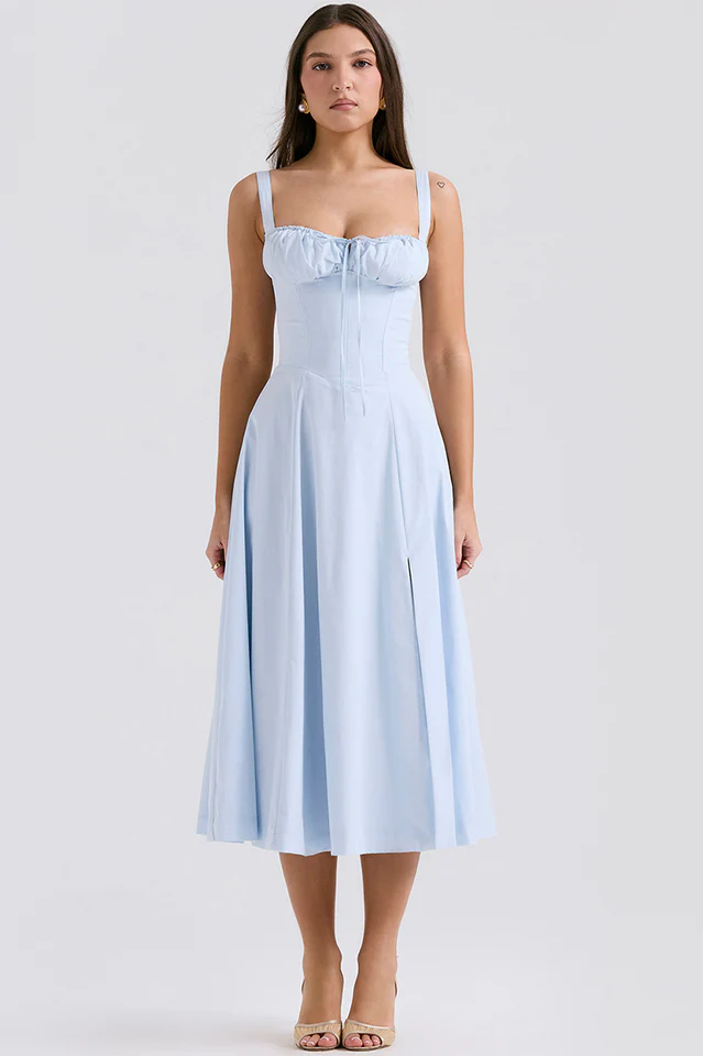 Carmen Bustier Sundress