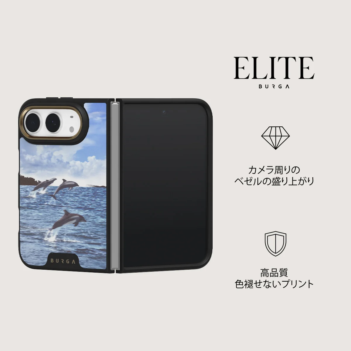 Retro Splash - iPhone Duo ケース