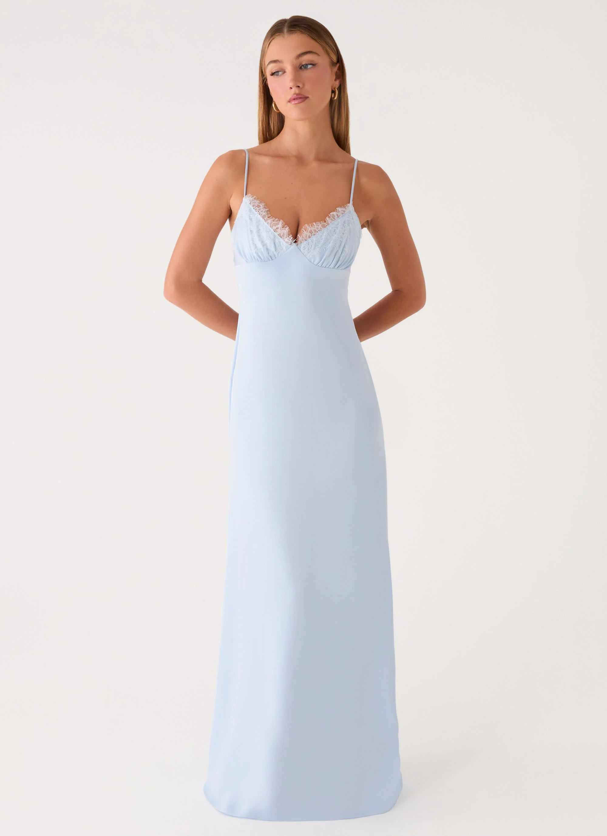 Sunniva Maxi Dress - Blue