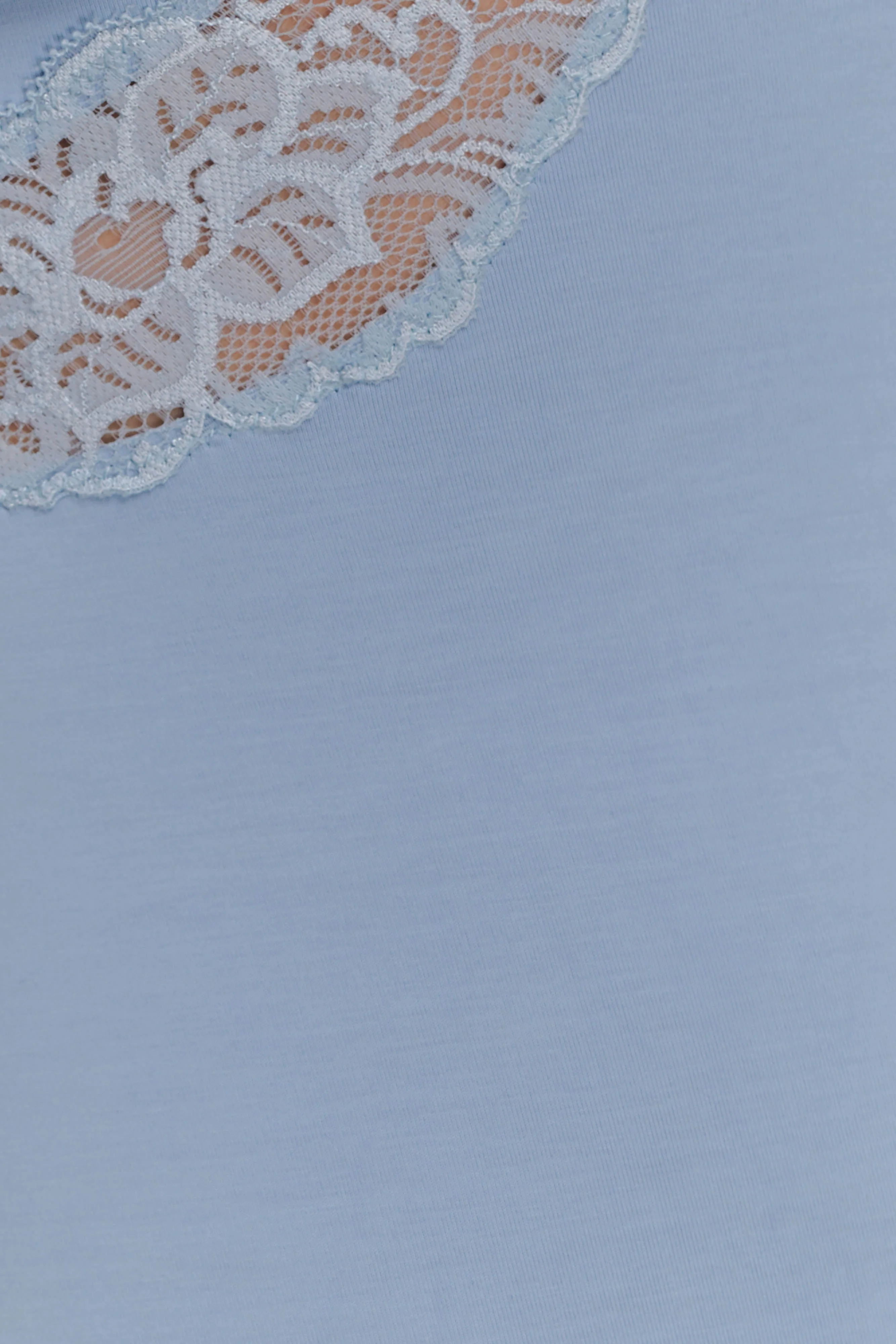 Electra Slinky Lace Mini Dress - Pale Blue