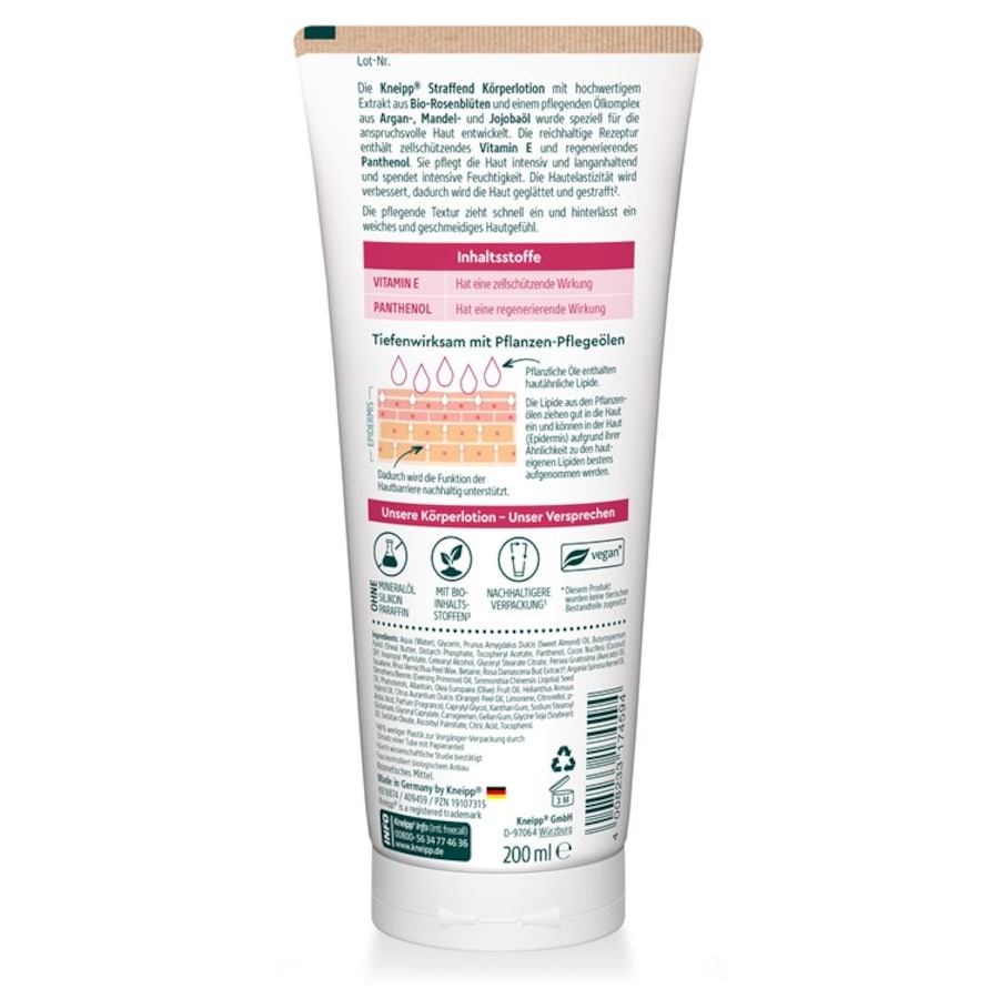 Kneipp Pielęgnacja ciała Ujędrniający balsam do ciała