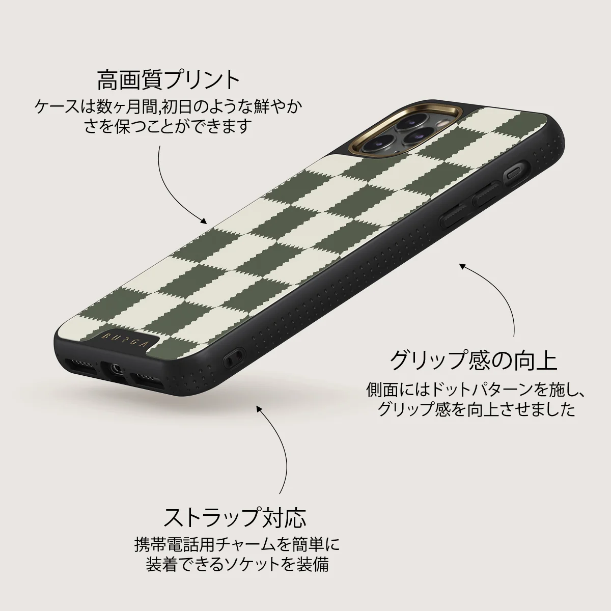 Retro Grid - iPhone 11 Pro ケース