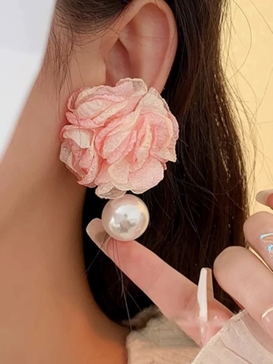Flower Shape Earrings Accessories