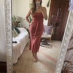 Ways I Loved You Knit Midi Dress White - luluinthesky