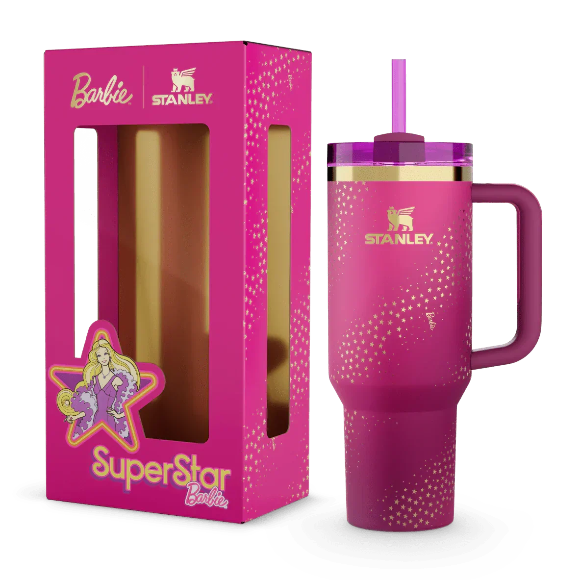 The Barbie™ x Stanley ’70s Superstar Quencher | 40 OZ