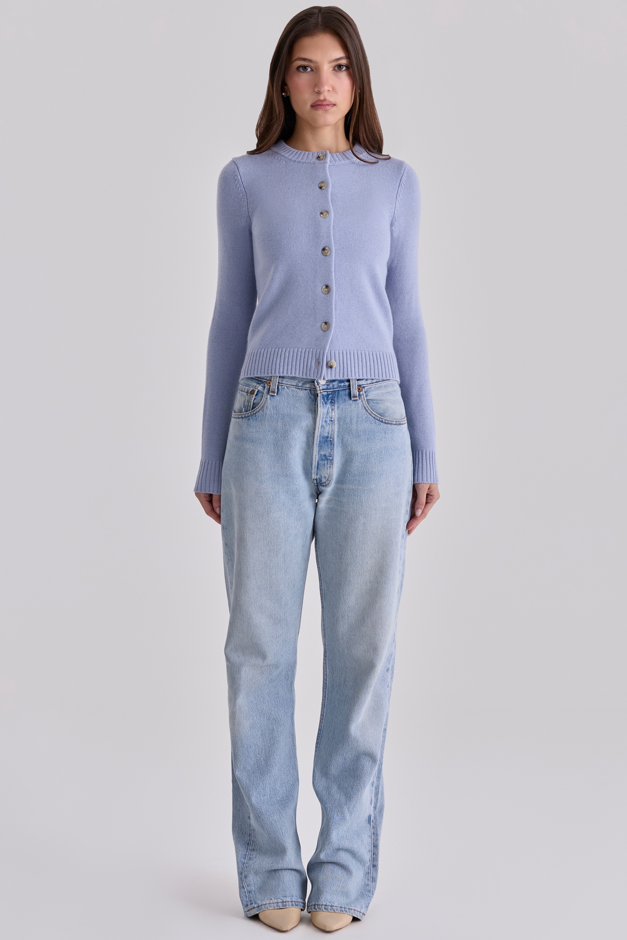 Bluebell Cashmere + Merino Wool Cardigan