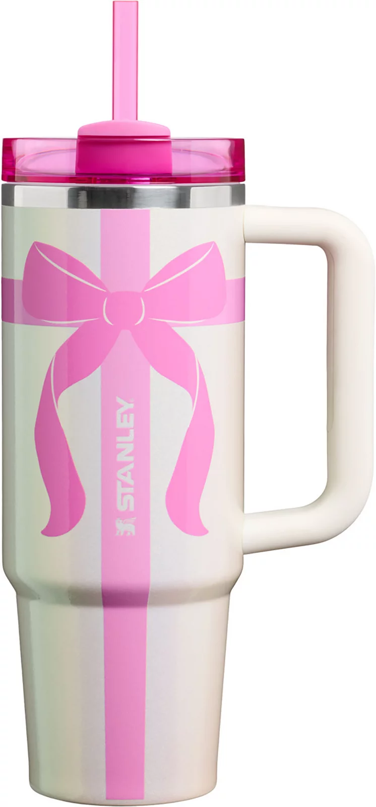 Stanley 30 oz. Quencher H2.0 FlowState Tumbler - Holiday - Popsicle Ribbon