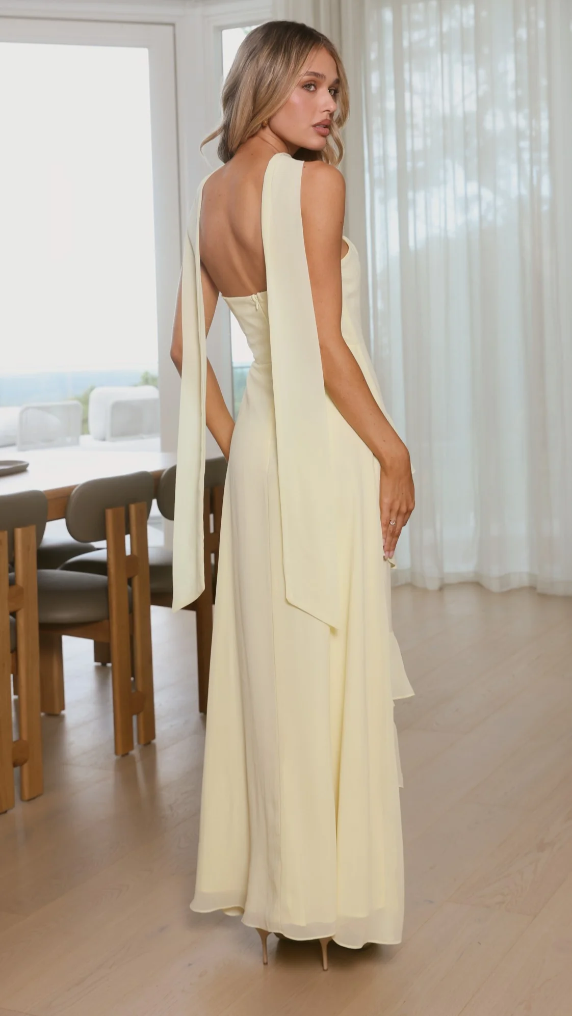 Flora Maxi Dress - Yellow - luluinthesky