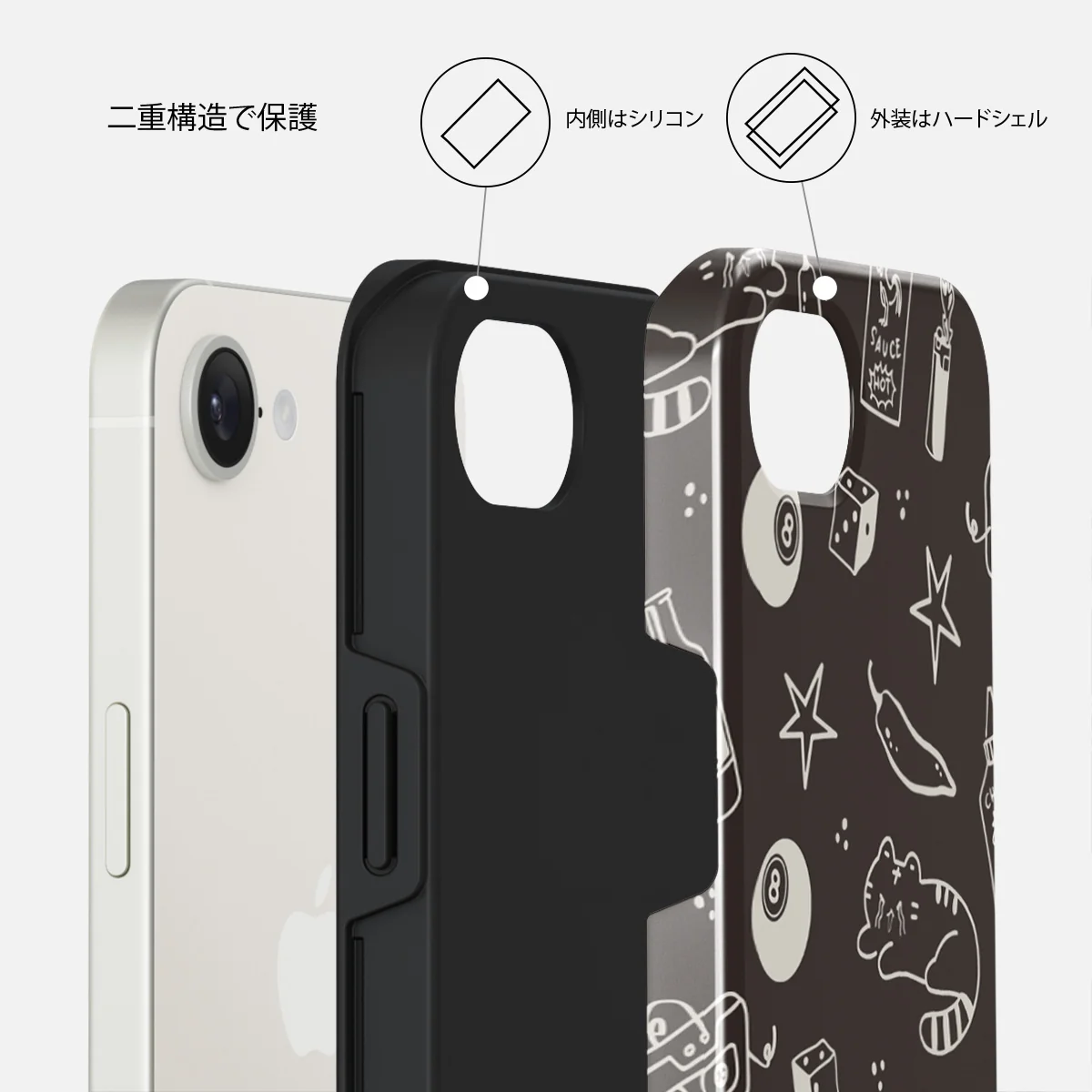 Essentials - iPhone 16e ケース