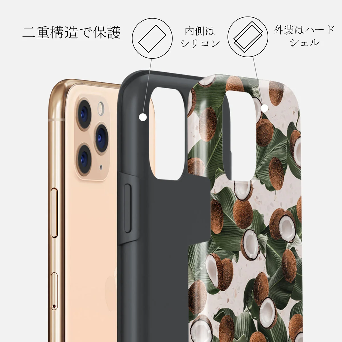 Coconut Crush - iPhone 11 Pro Max ケース