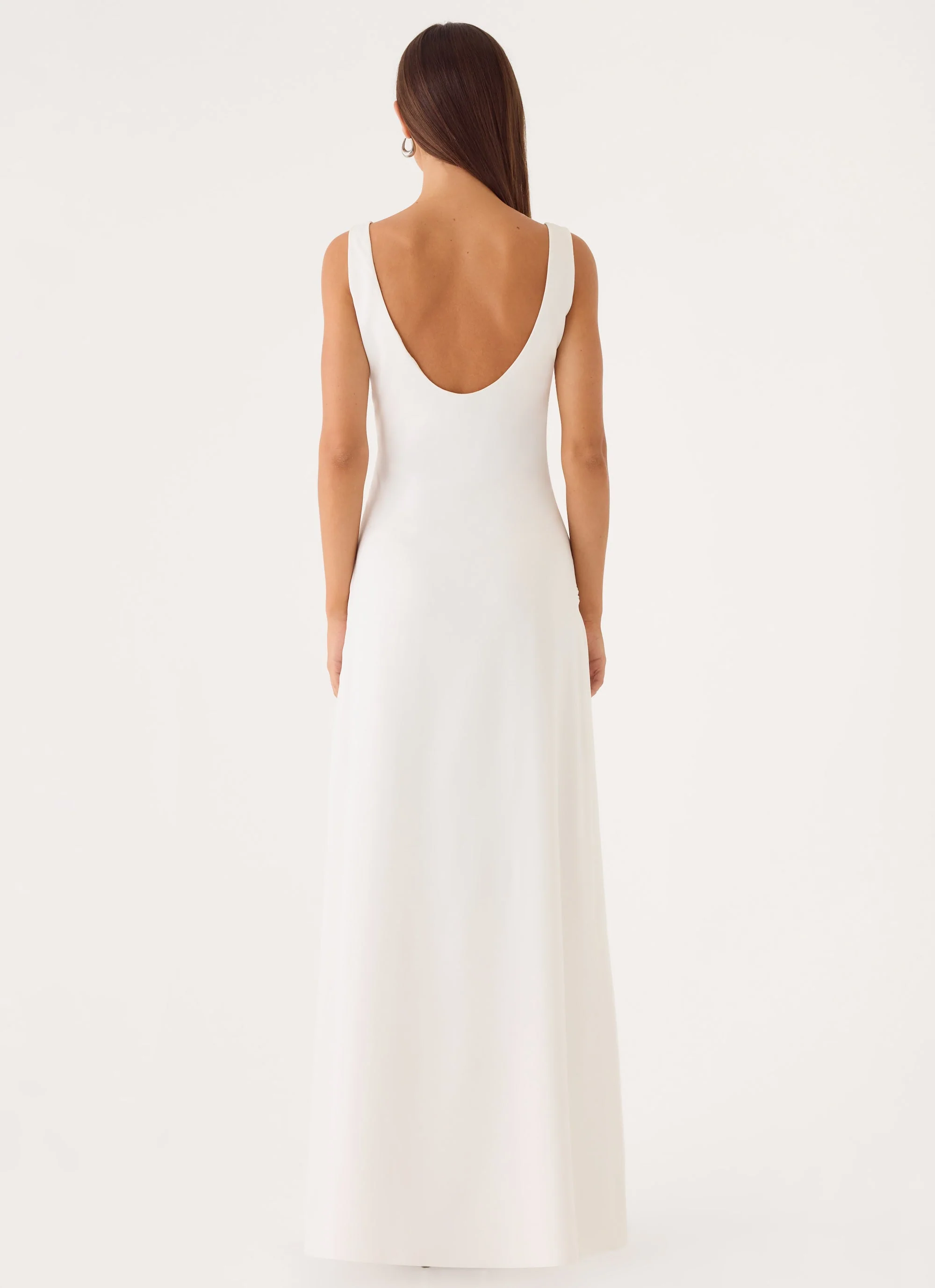 Maysie Maxi Dress - White - luluinthesky