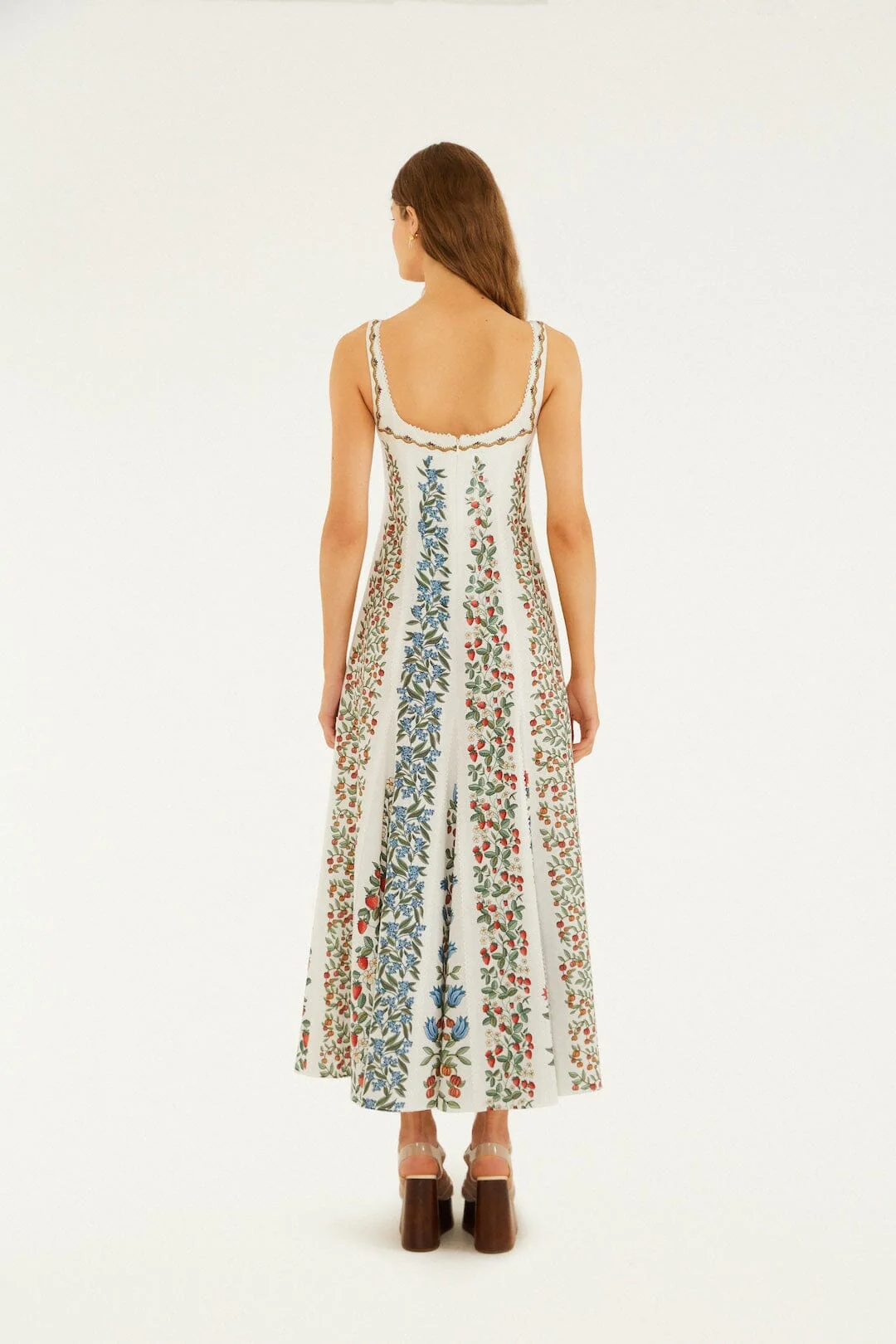 Off-White Fruit Beauty Maxi Dress