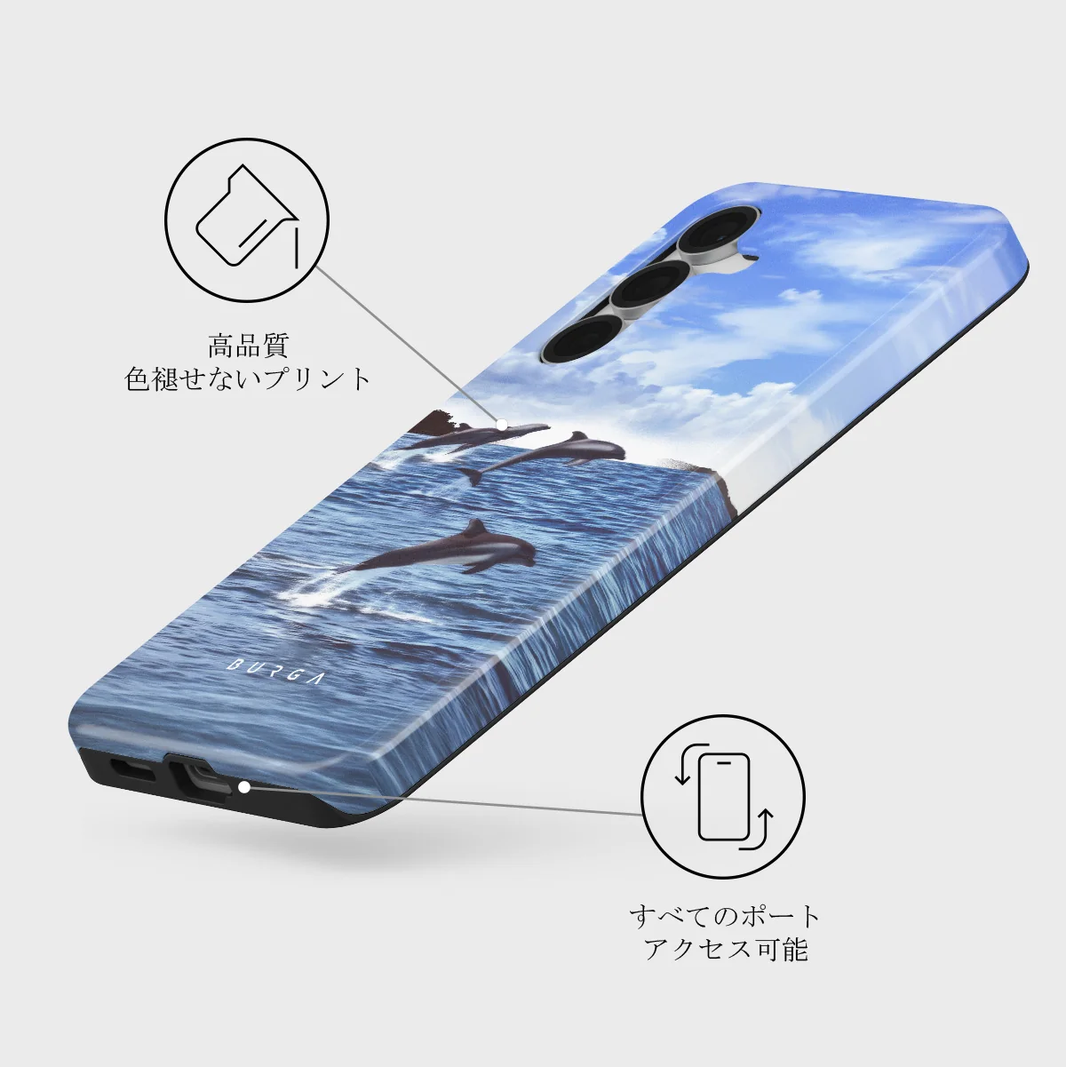 Retro Splash - Samsung Galaxy S25 FE ケース