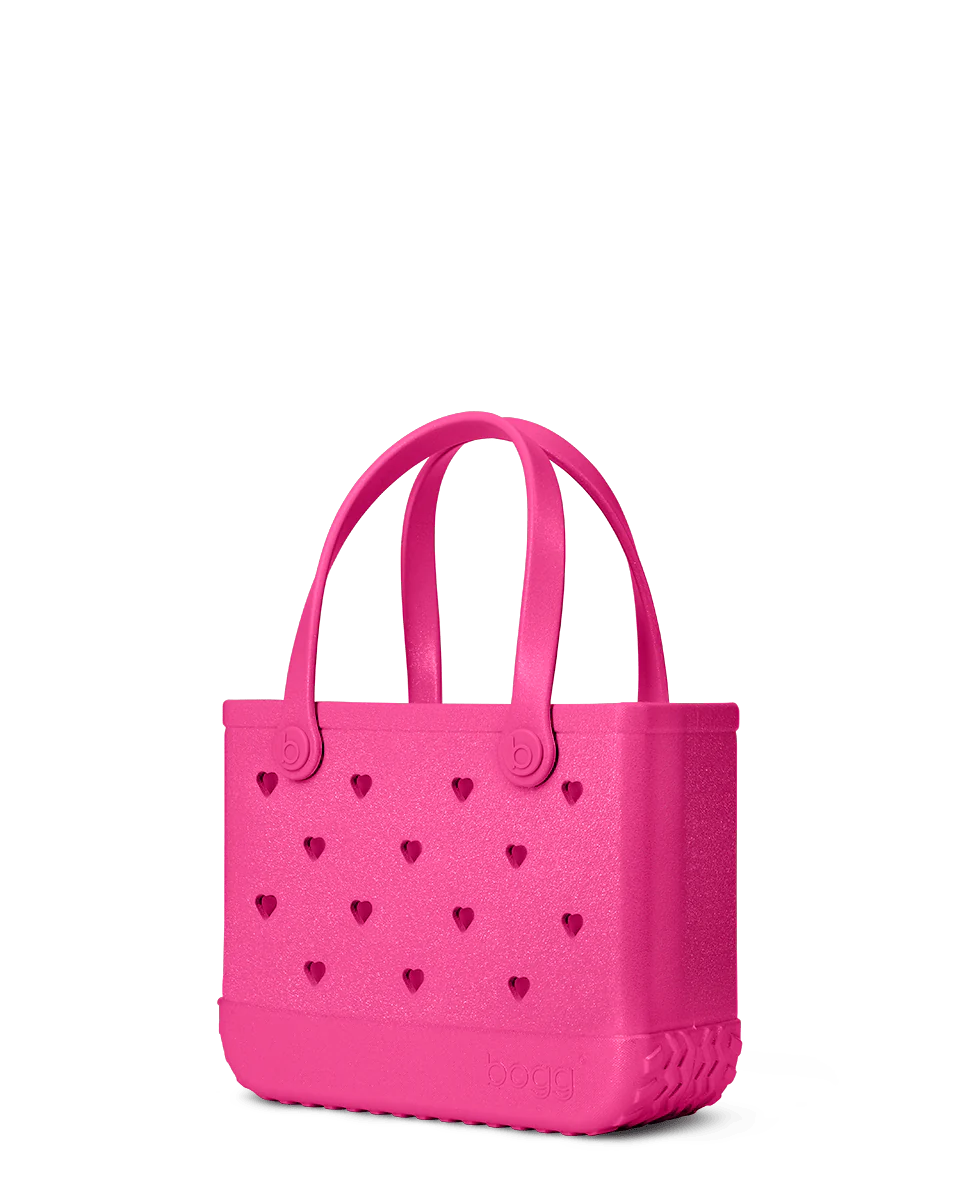 Bitty Bogg® Bag - Heart Shimmer haute PINK