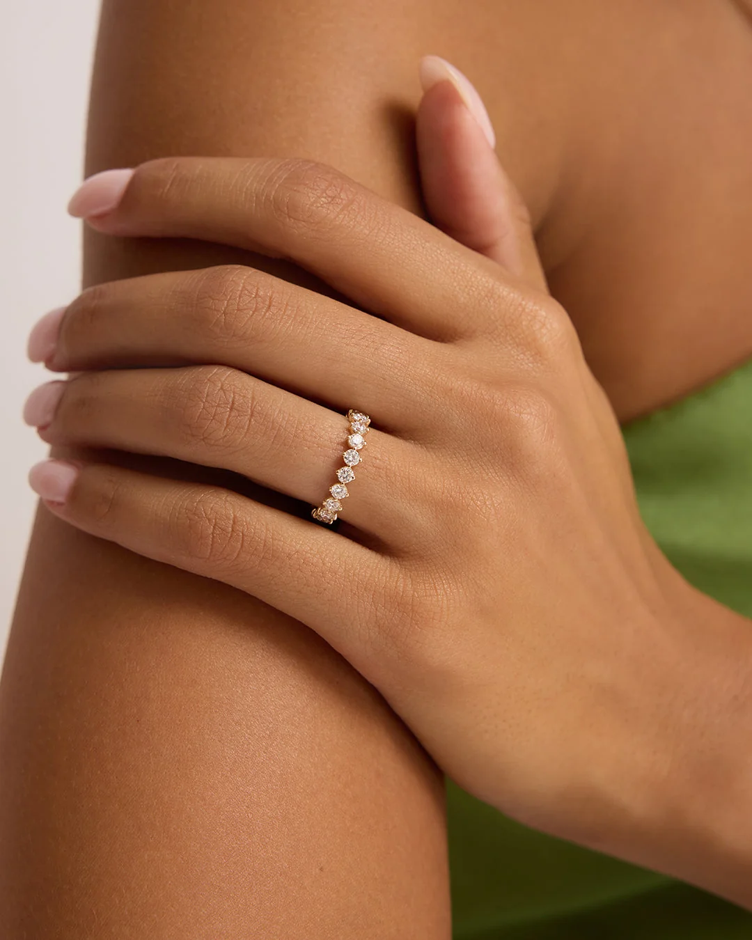 14K Lab Grown Diamond Mercer Eternity Ring 2.6mm