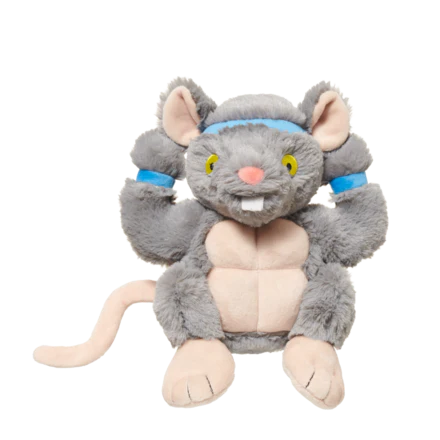 Bodybuilding Brodent Plush Dog Toy